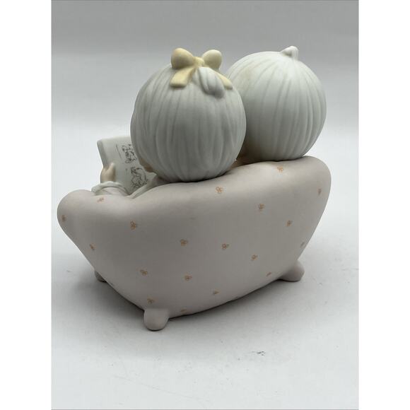 Precious Moments Figurine "Precious Memories" Of Our Wedding 1987 Vintage - Picture 4 of 8